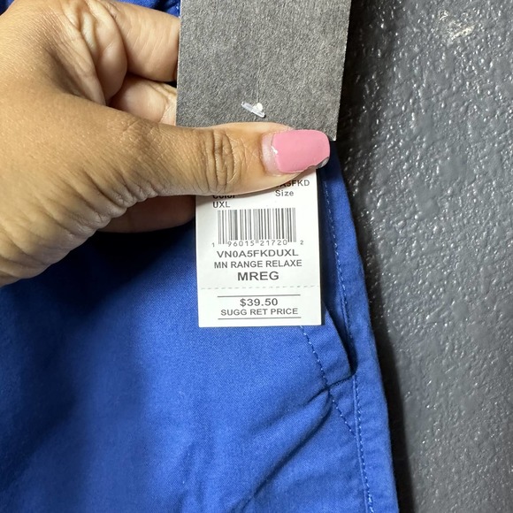 NWT VANS Men's 18" Outseam Range Elastic Relaxed Limoges Blue Shorts Medium REG - Picture 7 of 7